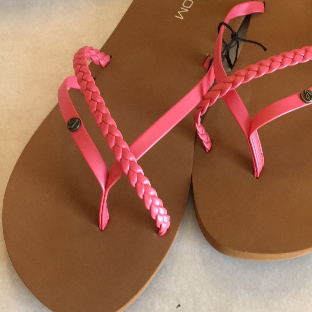 Volcom flip flops - Picture 2 of 3